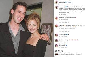 Nicholas Brendon y Sarah Michelle Gellar