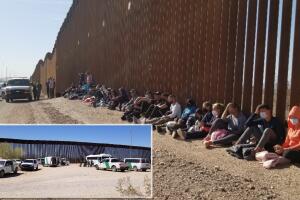 Se entregan 68 indocumentados en la frontera de Arizona, la mayoría unidades familiares de Cuba