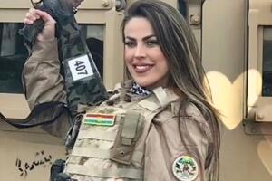 Muere exmodelo brasileña que luchaba en la guerra en Ucrania tras un bombardeo ruso