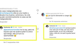 Viuda de Julián Figueroa rompe el silencio ante polémica con su exsuegra.