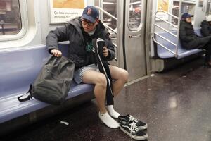 No Pants Subway Ride