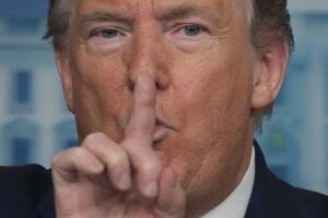 The White House Holds Daily Briefing On Coronavirus Pandemic