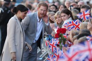 Meghan Markle, príncipe Harry 3 de octubre de 2018 Sussex