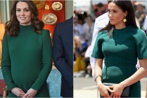 Meghan y Kate vestidas iguales