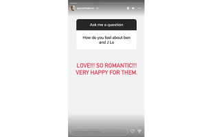 Gwyneth Paltrow boda de Jennifer Lopez y Ben Affleck