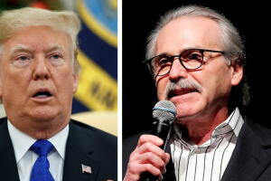 Donald Trump y David Pecker