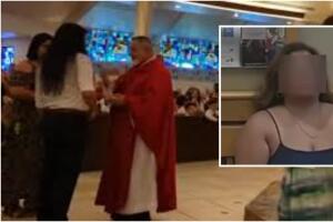 Padre Fidel confiesa mordió mujer Saint Cloud 