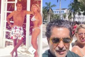 Raúl Araiza compartió momentos de sus vacaciones con quien sería su nueva novia.