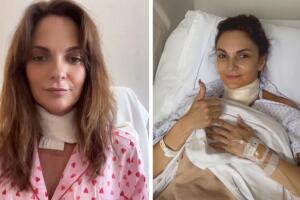 Mariana Seoane muestra cicatriz en el cuello y revela que tenía un tumor del “tamaño de una pelota de golf”