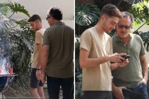 Hijo de Erika Buenfil posa con su papá, Ernesto Zedillo Jr.