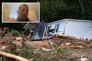 Padre siente Houston golpe Helene esposa bebé desaparecidos Carolina del Norte