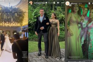 La boda de Maity Interiano y Anua Zidan se llevó a cabo en Cuernavaca, Morelos, hasta donde se trasladaron varios de los integrantes de la familia Univision.