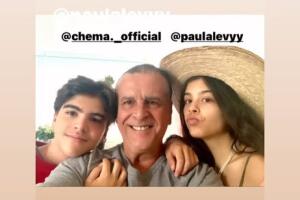 José María Fernández, El Pirru y Paula Levy