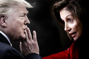 Imagen dividida Trump Pelosi