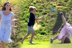 Kate Middleton, príncipe George, princesa Charlotte (thumbnail)