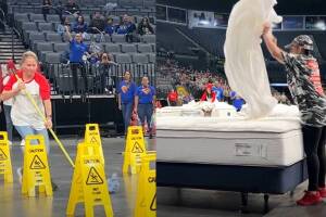 Las Olimpiadas de la limpieza se realizaron en Las Vegas, Nevada, Estados Unidos.