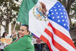 May Day March in Santa Ana, CA