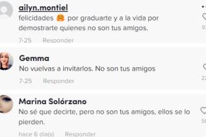 Reacciones de TikTok