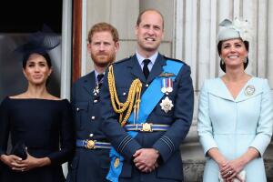 Members Of The Royal Family Attend Events To Mark The Centenary Of The RAF