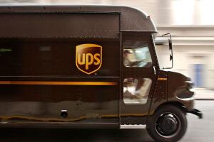 Holiday Rush Hits UPS In New York