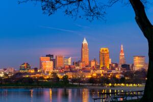 Cleveland golden hour