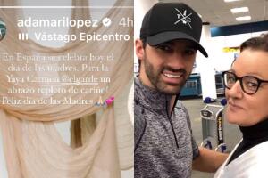 Adamari López dedicó este mensaje a su exsuegra, Carmen Lozano, por el Día de las Madres que se celebró en España el pasado fin de semana.     