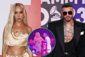 Bad Gyal rechaza perrear con Rauw Alejandro en uno de los conciertos del cantante.