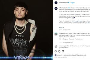 La participación de Peso Pluma en el Festival de Viña del Mar podría ser cancelada