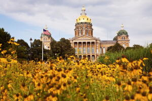 State Capitol Building in Des Moines