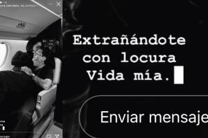 Este es el mensaje y foto que publicó Christian Nodal para expresar cuánto extraña a su novia Ángela Aguilar. 