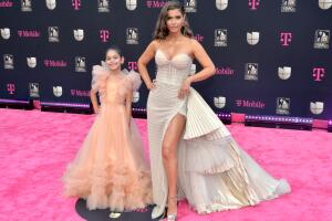 Chiquinquirá Delgado y Carlota Sarcos (su hija menor)