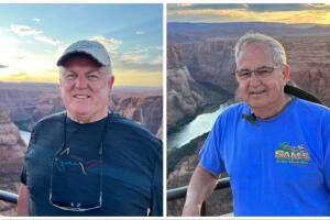  Gary York, de 65 años y John Walter, de 72 años