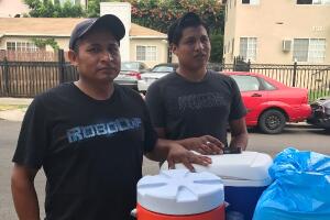 Elotero agredido en Los Ángeles