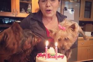 Ana Gabriel y sus perros