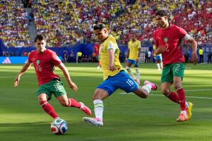 Morocco Brazil WCup Soccer