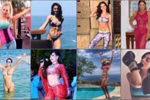 El ejercicio ha hecho de los cuerpos de estas famosas un monumento