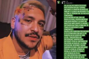 Christian Nodal emitió este mensaje tras decir que habló con J Balvin por la polémica entre ambos.