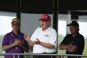 Donald Trump, Greg Norman, Paul Myler