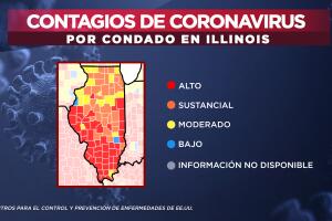 Se espera que el Condado Cook emita nuevas pautas sobre uso de mascarillas por aumento de coronavirus 