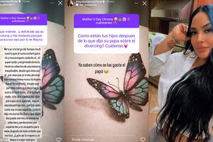Mayeli Alonso criticó en Instagram el actuar de su ex Lupillo Rivera tras declarar que ellos aún no están divorciados.