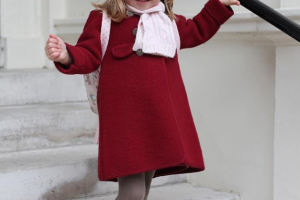 La princesa Charlotte, hija de los duques de Cambridge, el príncipe William y Kate Middleton