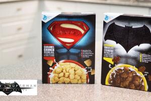 Cajas cereal Batman v Superman