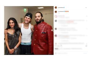 Justin Bieber habría cobrado poco más de 10 millones de dólares por cantar en preboda.