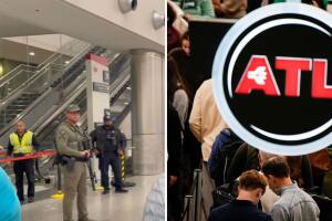 Un hombre se disparó a sí mismo en el aeropuerto de Atlanta, ahora enfrenta cargos