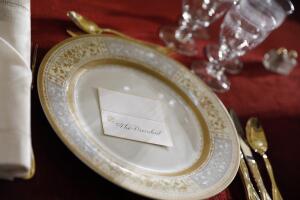 President Donald Trump Attends Inaugural Luncheon