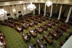 Virus Outbreak California Legislature