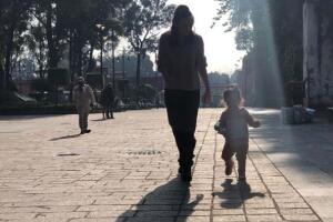 Zuria Vega hija Lúa 