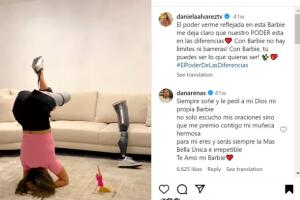 Daniel Arenas aplaudió el mensaje de su novia y le dejó amorosas palabras en diciembre del año pasado. Fue la última vez que lo hizo.