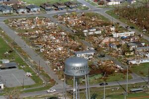 Hurricane Andrew Destruction, Florida City