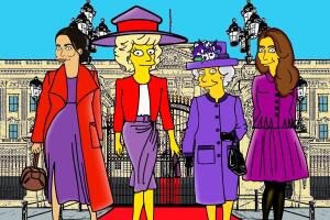 Meghan Markle, Kate Middleton, Princess Diana, The Queen